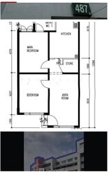 Blk 487 Jurongville @ Avenue 1 (Jurong West), HDB 3 Rooms #631090831